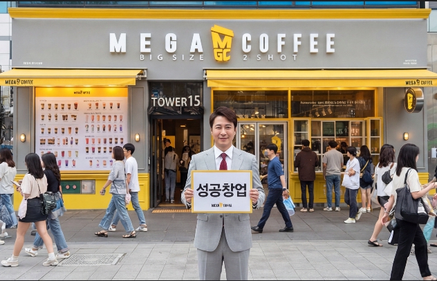 ★인천★메가커피 창업!/창업몰 단독진행 매장!/먹자상권!/홀 비중높음!/여성창업!