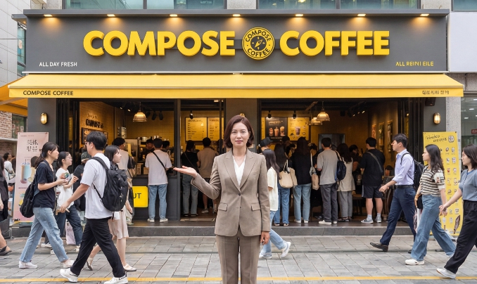 ★마포★컴포즈 창업!/ 월비용 동결! / 마트 내 입점! / 배달 거의 없음!