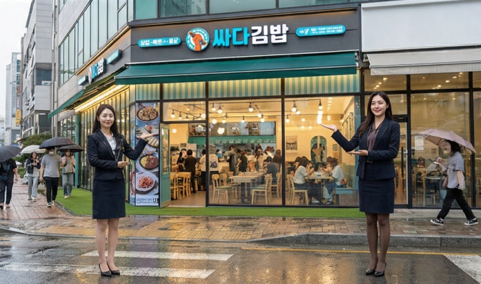 ★광진구★싸다김밥 창업! / 창업몰 단독진행 매장! / 인테리어 깔끔! 