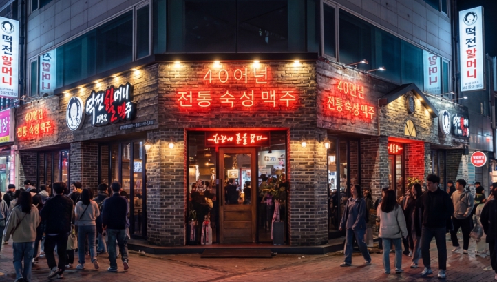 ★동작★역전할맥 창업! / 역세권! / 먹자상권! / 홀 비중높음!